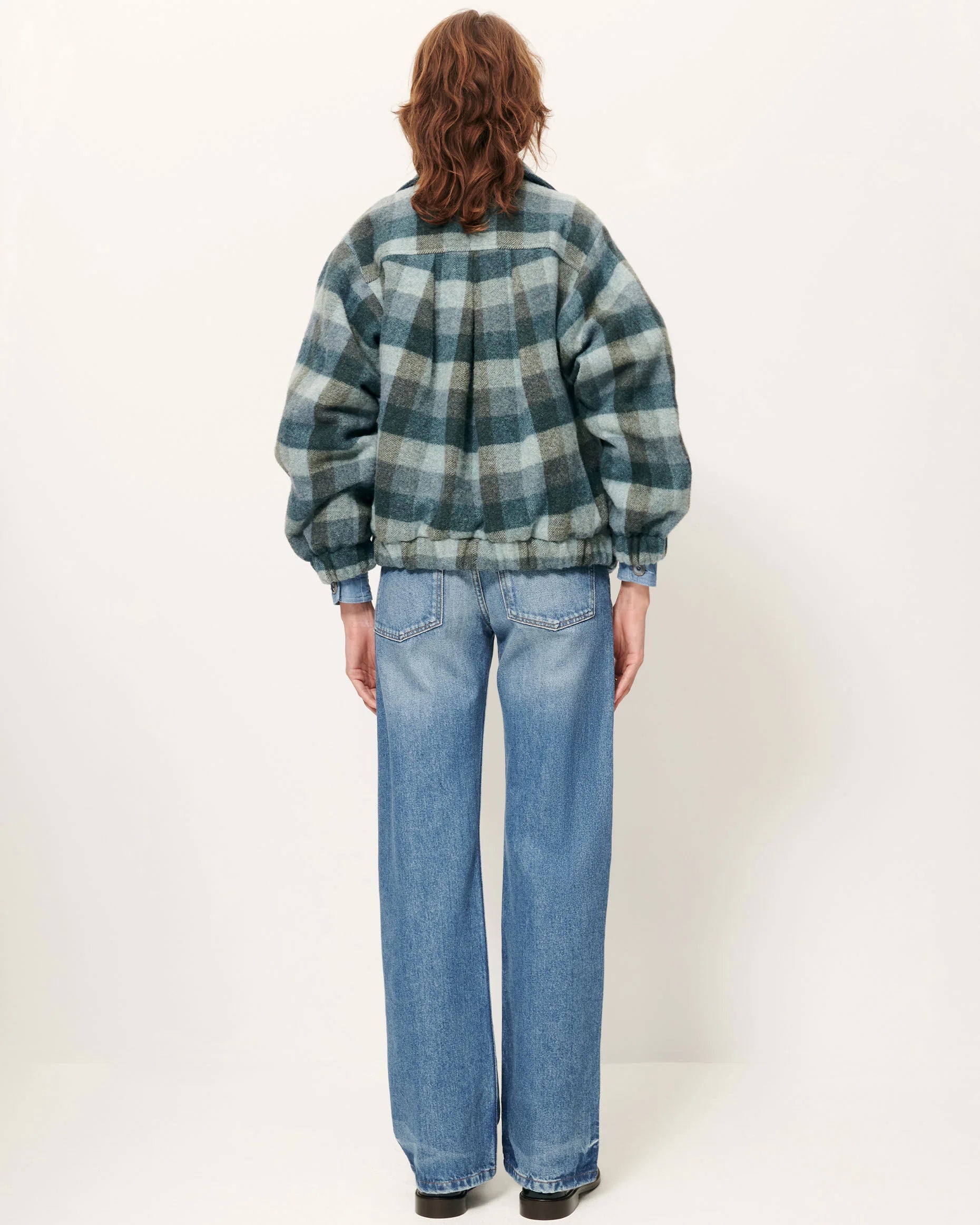 Harlow coat - Smocky blue