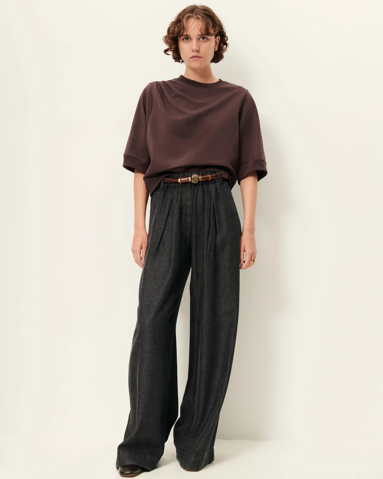 Pova T-shirt - Espresso