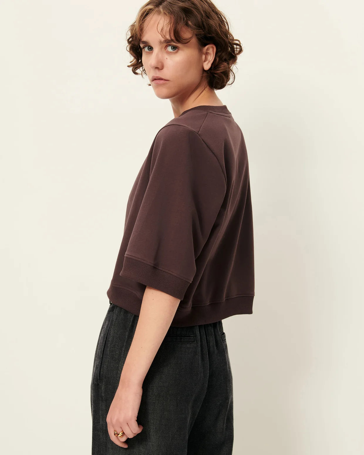 Pova T-shirt - Espresso