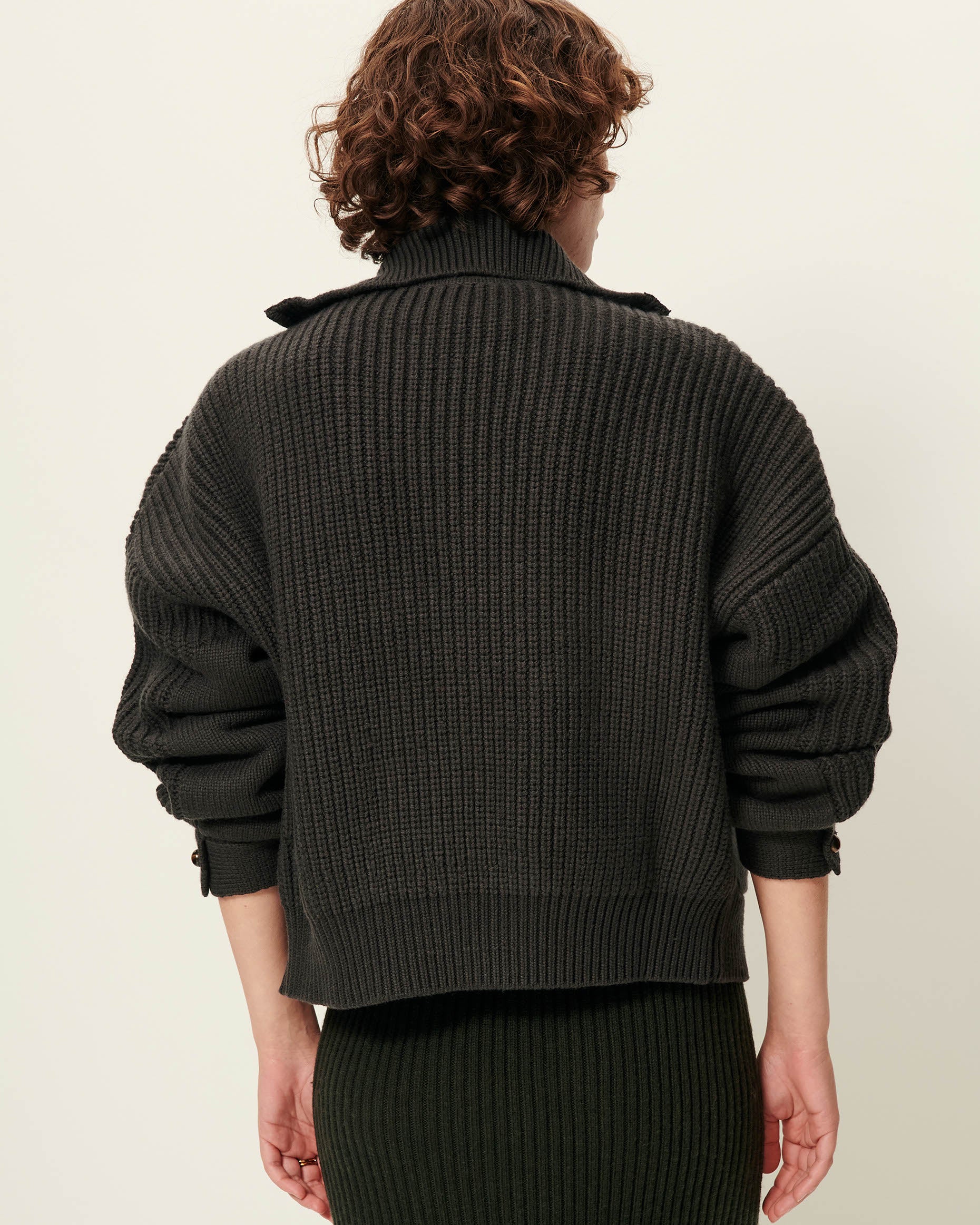 Mayken cardigan - Cypres