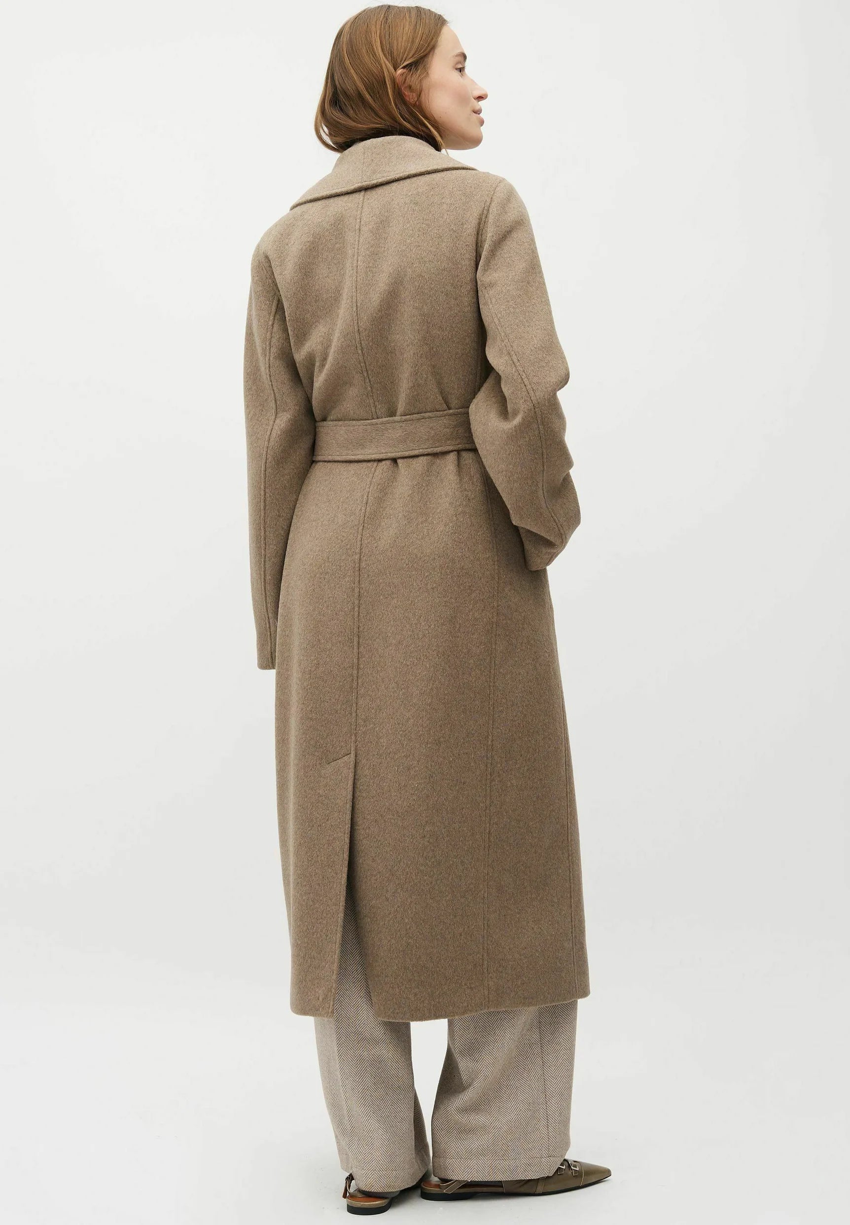 Umia coat - Greige melange