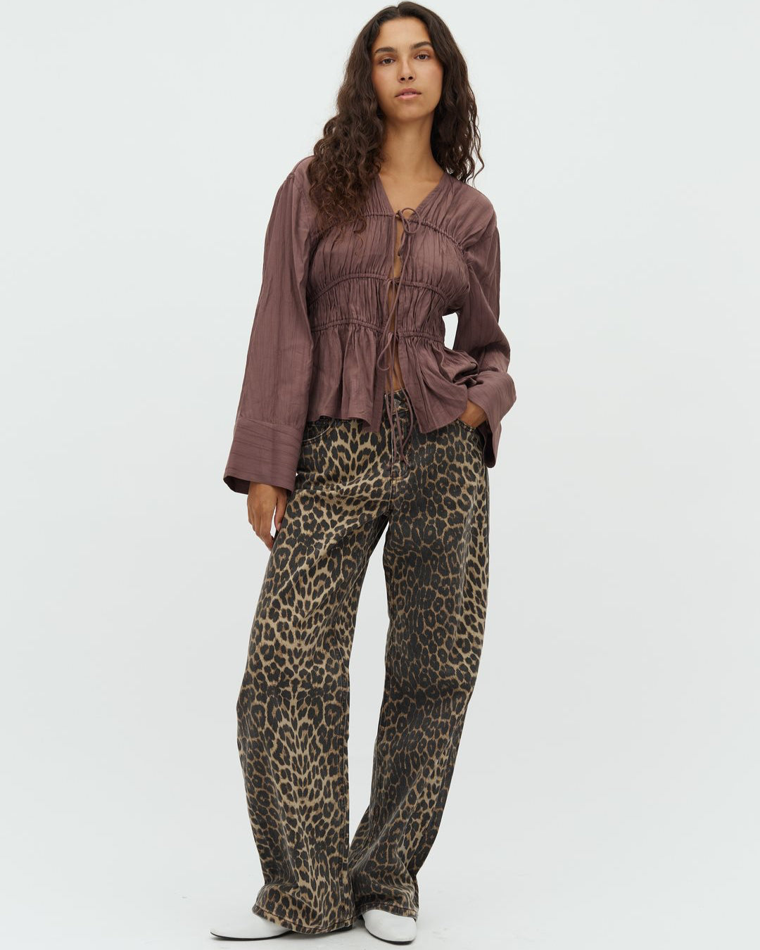 Cadian jeans - Leopard mist